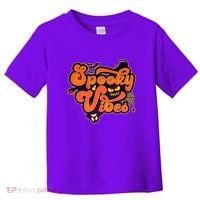 Retro Halloween Spooky Vibes Toddler T-Shirt thumb 0