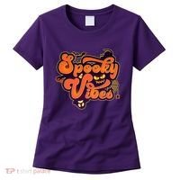 Retro Halloween Spooky Vibes Women's T-Shirt thumb 0
