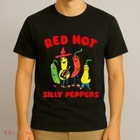 Red Hot Silly Peppers T-Shirt thumb 3