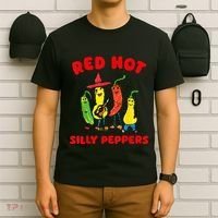 Red Hot Silly Peppers T-Shirt thumb 6