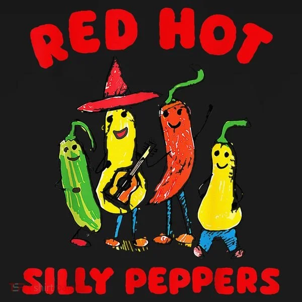 Red Hot Silly Peppers Bucket Hat