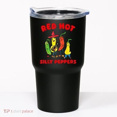 Red Hot Silly Peppers Tumbler