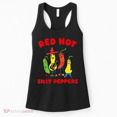 Red Hot Silly Peppers Women's Tank Top