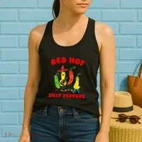 Red Hot Silly Peppers Women's Tank Top thumb 2