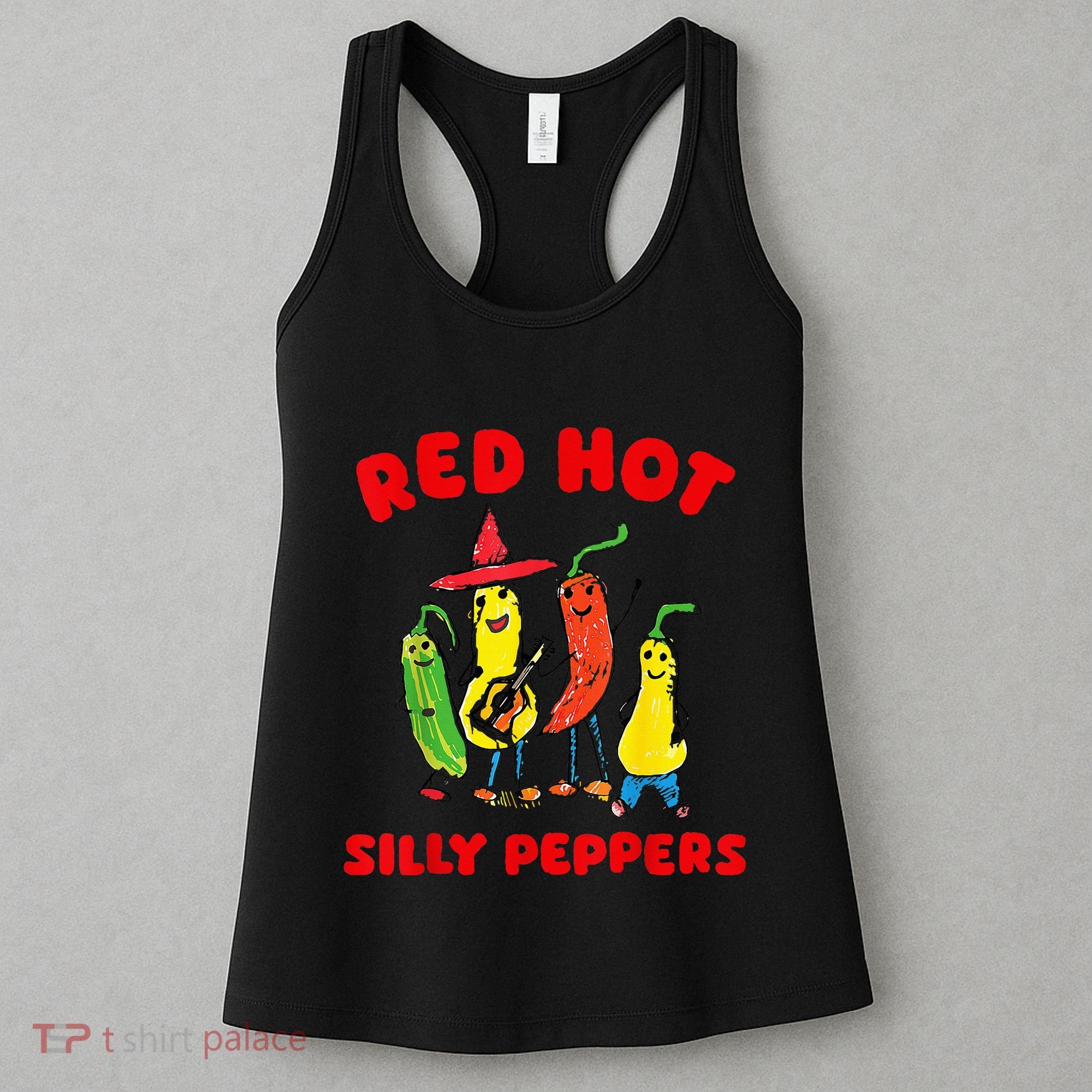 Red Hot Silly Peppers Women's Tank Top