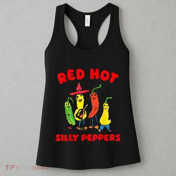 Red Hot Silly Peppers Women's Tank Top