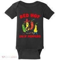 Red Hot Silly Peppers Baby Bodysuit thumb 0