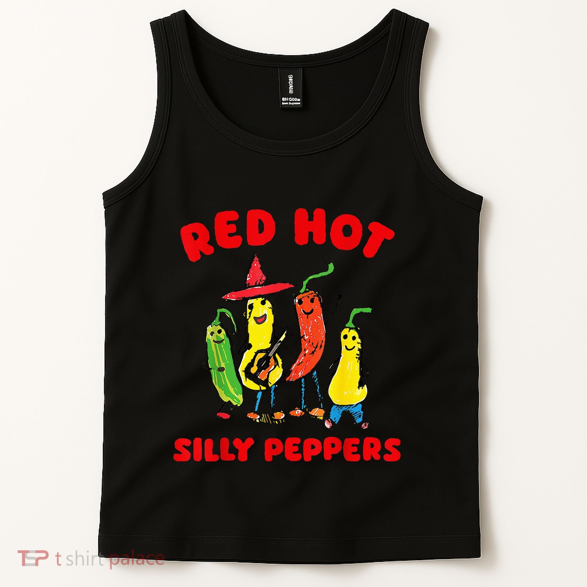 Red Hot Silly Peppers Tank Top