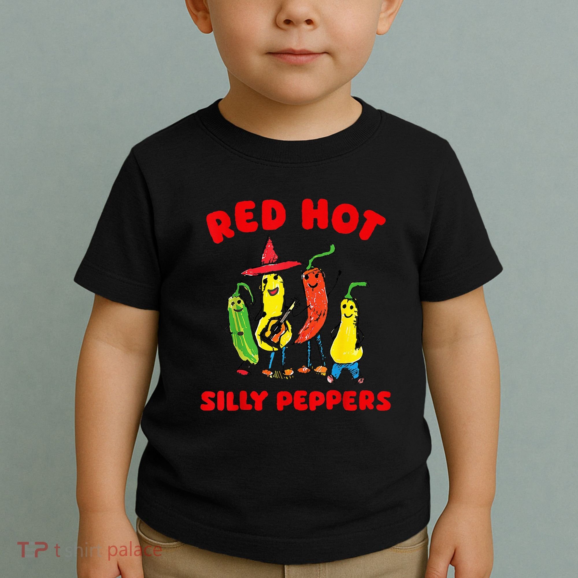 Red Hot Silly Peppers Toddler T-Shirt