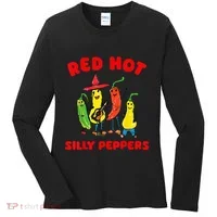 Red Hot Silly Peppers Women's Long Sleeve Shirt thumb 0