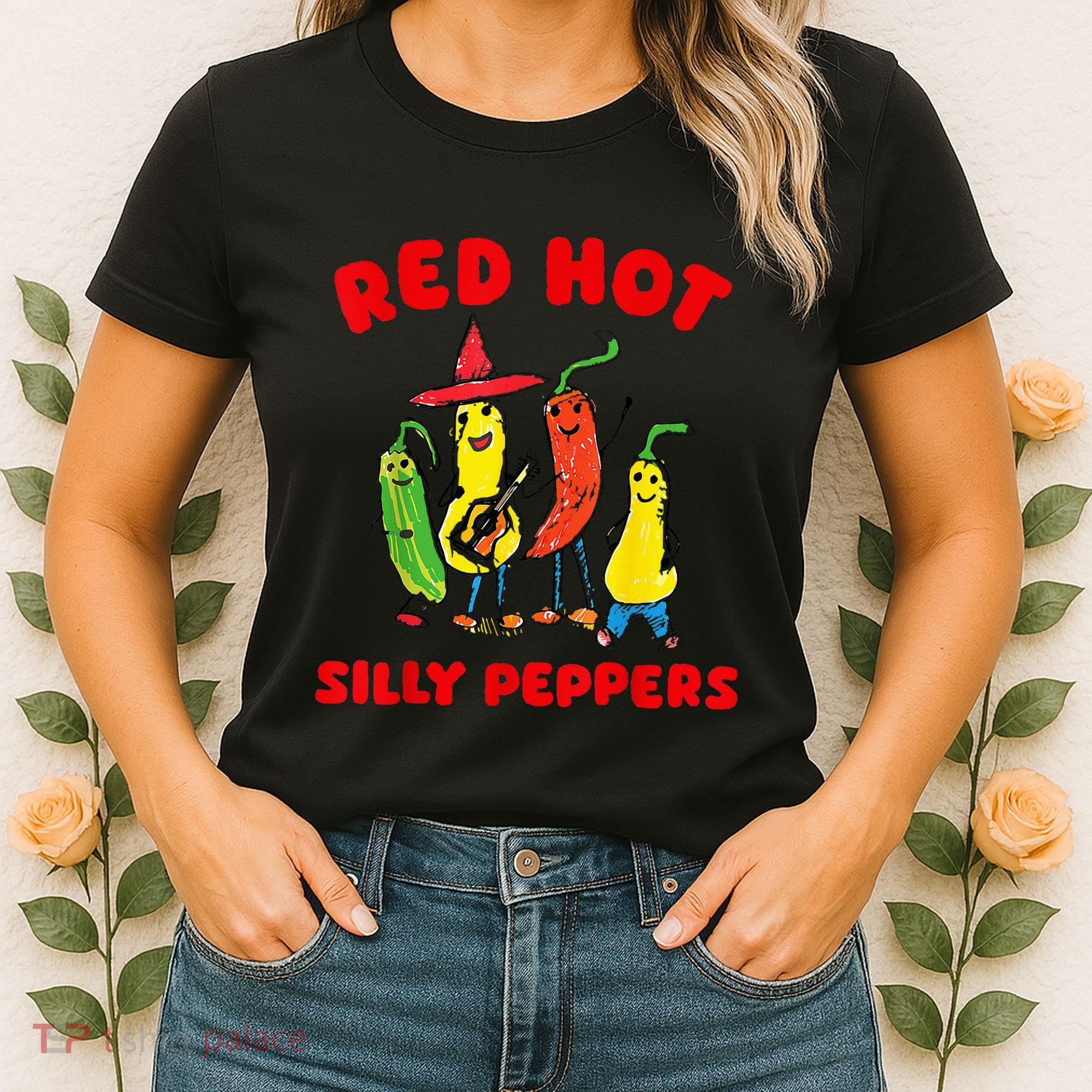 Red Hot Silly Peppers Women's T-Shirt