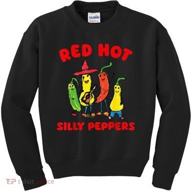 Red Hot Silly Peppers Kids Sweatshirt