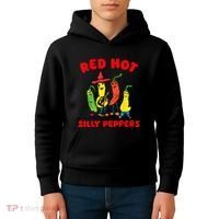 Red Hot Silly Peppers Kids Hoodie thumb 4