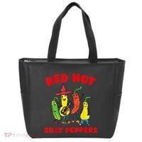 Red Hot Silly Peppers Tote Bag thumb 0