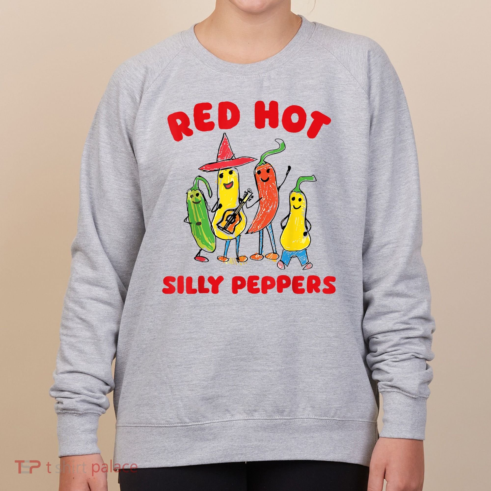Red Hot Silly Peppers Women's Sweatshirt