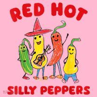 Red Hot Silly Peppers Coaster thumb 2