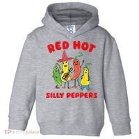 Red Hot Silly Peppers Toddler Hoodie thumb 0