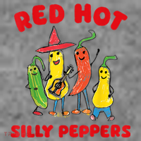 Red Hot Silly Peppers Toddler Hoodie thumb 2