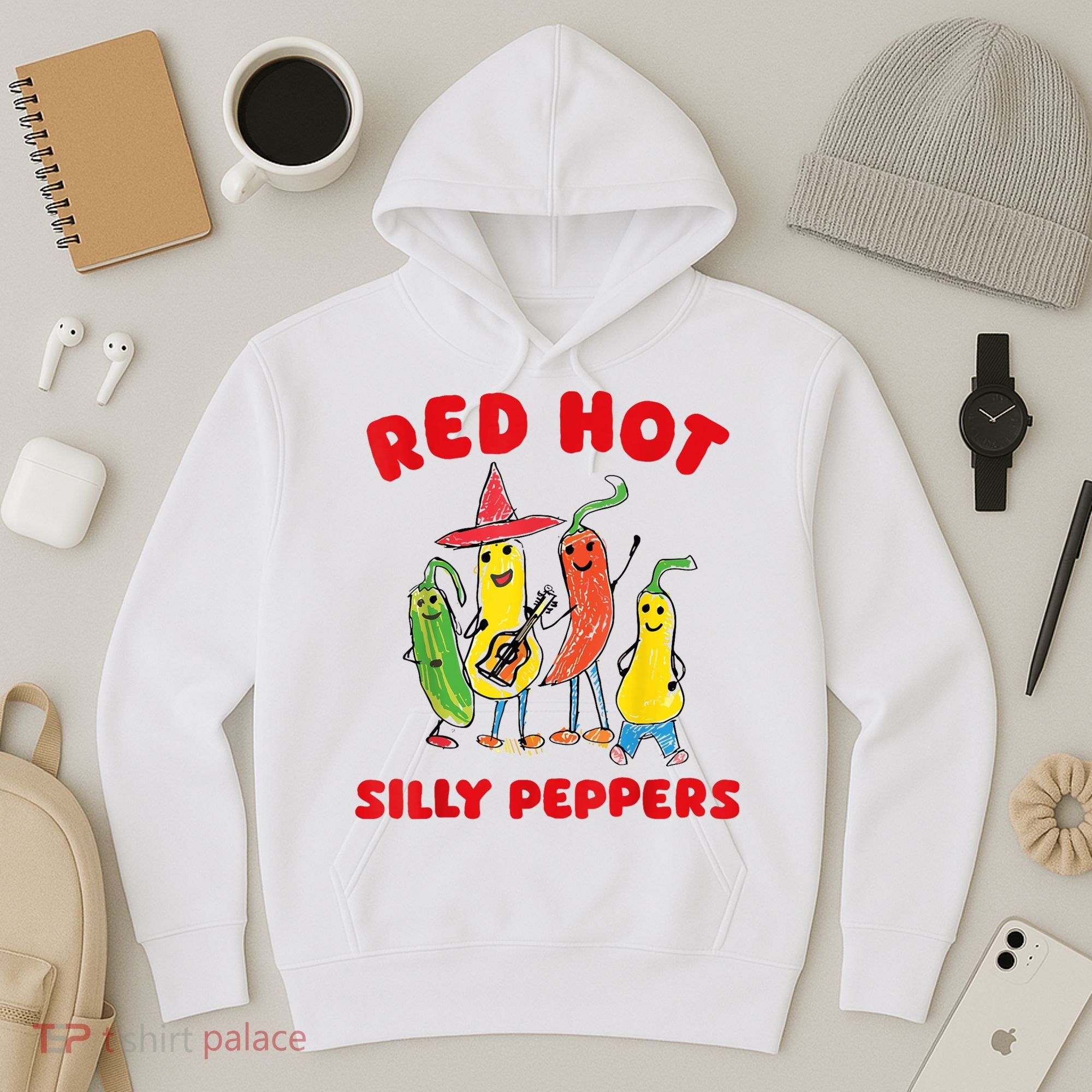 Red Hot Silly Peppers Hoodie