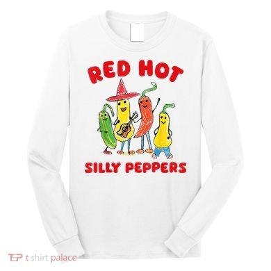 Red Hot Silly Peppers Long Sleeve Shirt