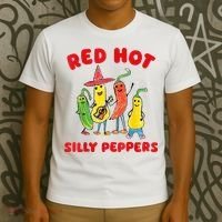 Red Hot Silly Peppers T-Shirt thumb 3