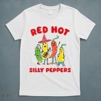 Red Hot Silly Peppers T-Shirt thumb 5