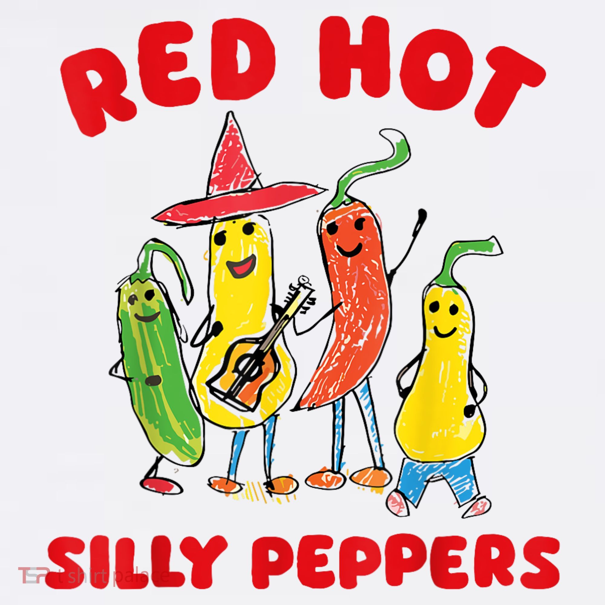 Red Hot Silly Peppers Bucket Hat