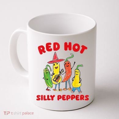 Red Hot Silly Peppers Coffee Mug