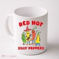 Red Hot Silly Peppers Coffee Mug thumb 0