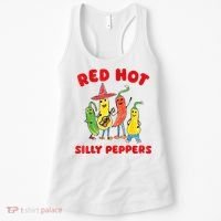 Red Hot Silly Peppers Women's Tank Top thumb 0