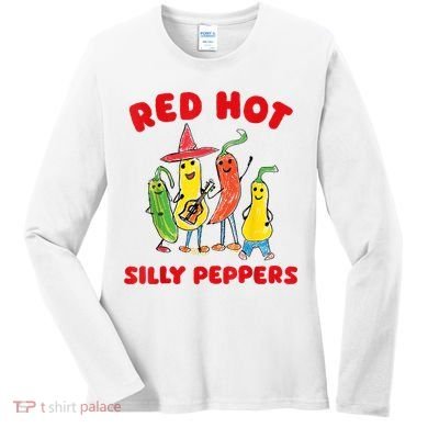 Red Hot Silly Peppers Women's Long Sleeve Shirt