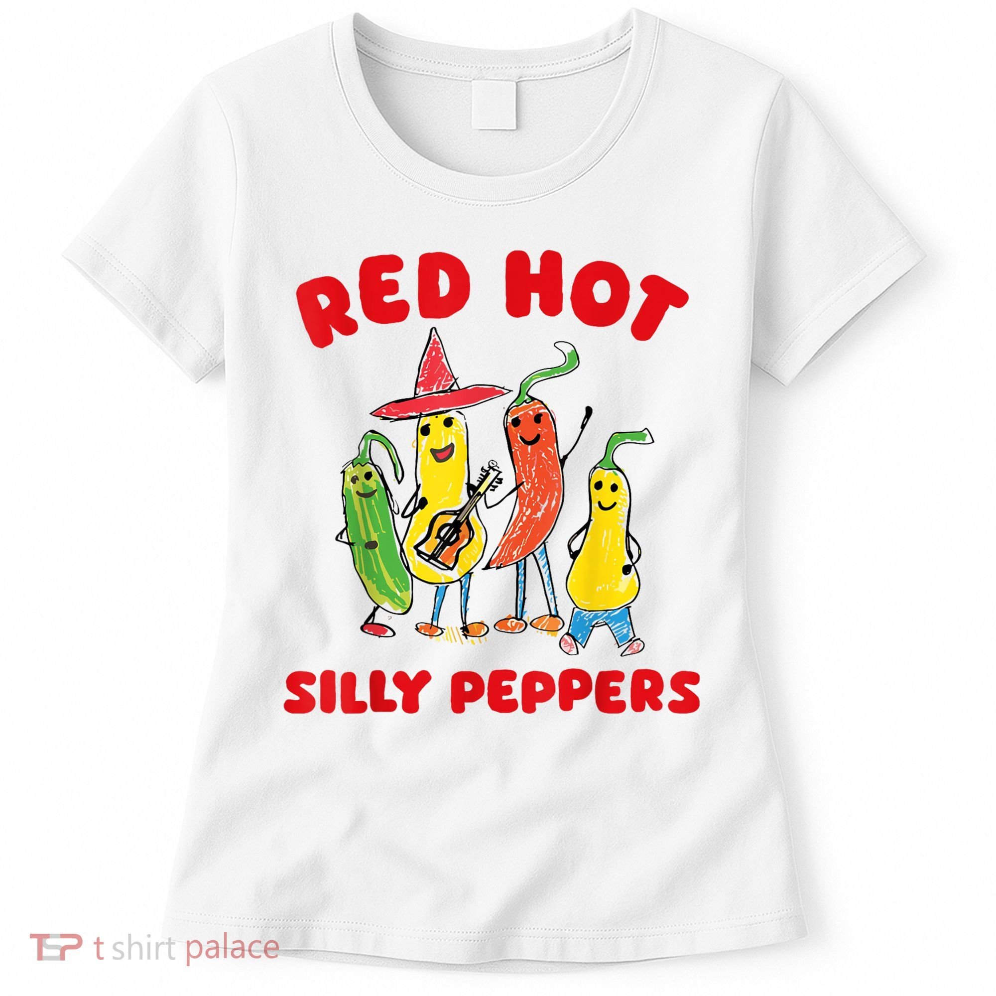 Red Hot Silly Peppers Women's T-Shirt