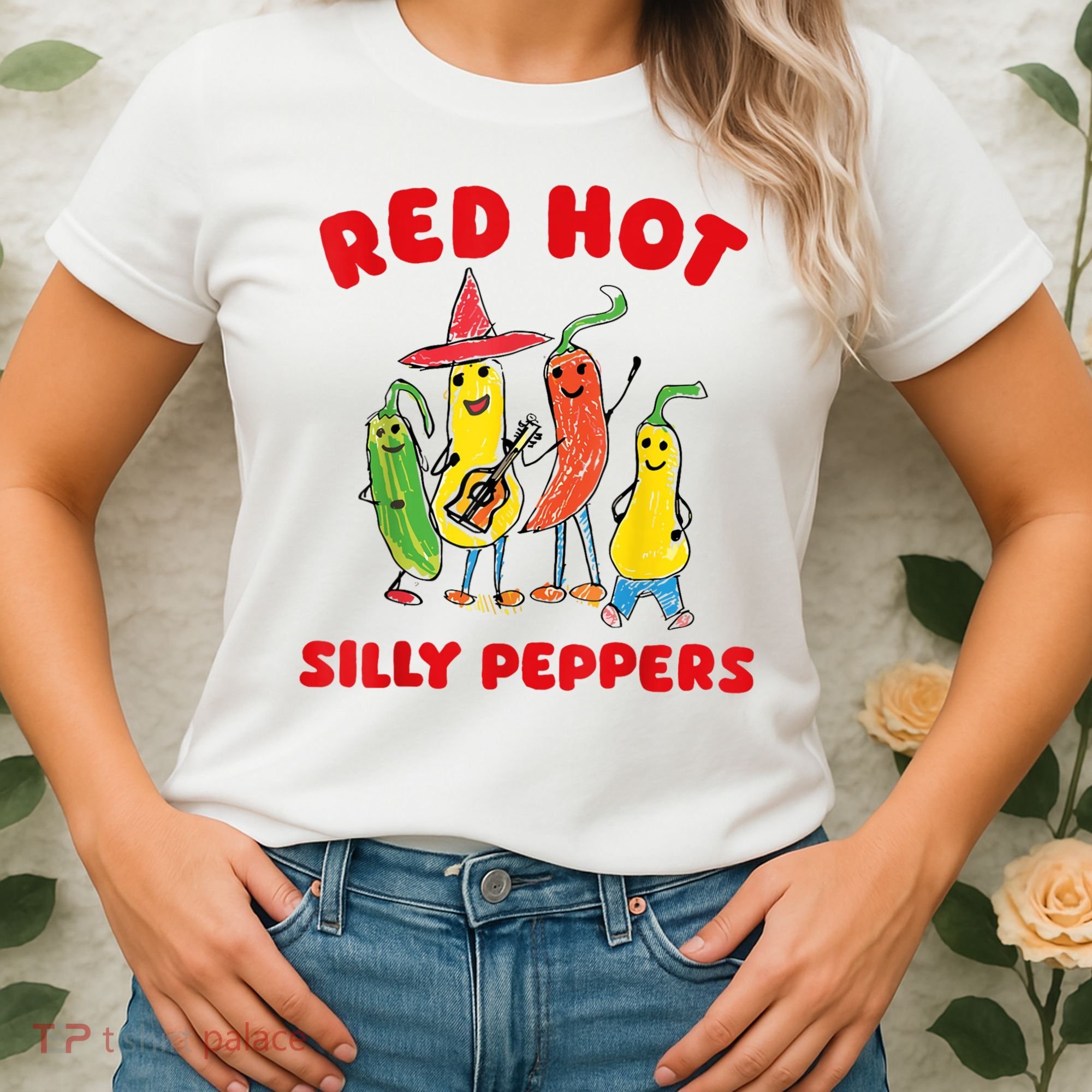 Red Hot Silly Peppers Women's T-Shirt