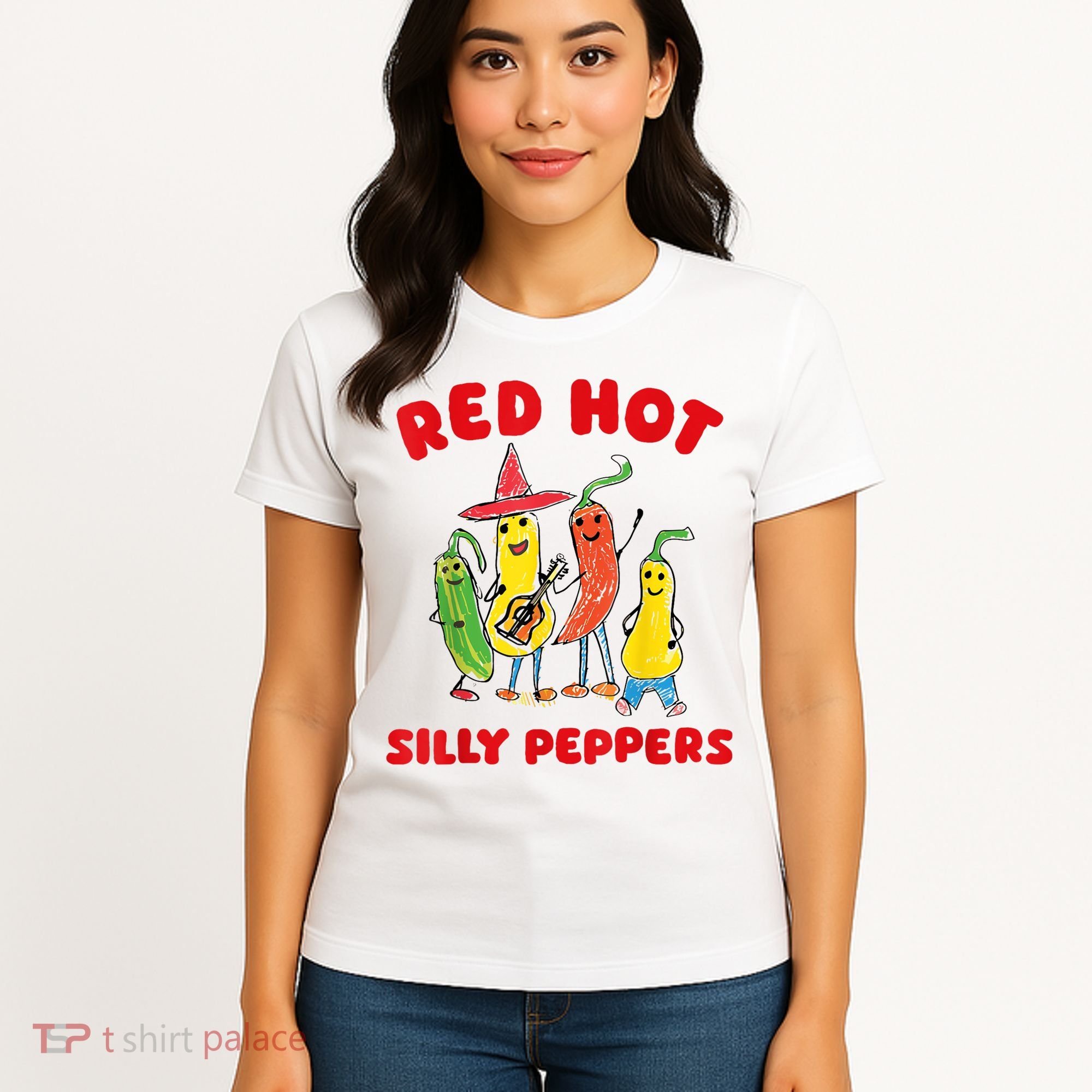 Red Hot Silly Peppers Women's T-Shirt