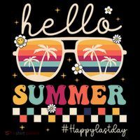 Retro Hello Summer Happy Last Day Of School Teacher Student Coffee Mug thumb 5