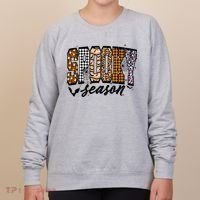 Retro Halloween Spooky Season Coquette Women's Sweatshirt thumb 0