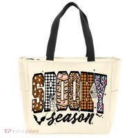 Retro Halloween Spooky Season Coquette Tote Bag thumb 0