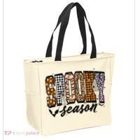 Retro Halloween Spooky Season Coquette Tote Bag thumb 2