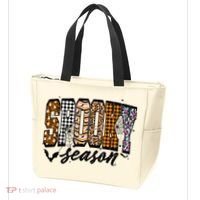 Retro Halloween Spooky Season Coquette Tote Bag thumb 3