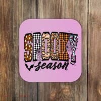 Retro Halloween Spooky Season Coquette Coaster thumb 0