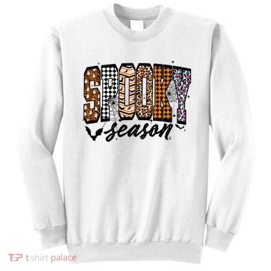 Retro Halloween Spooky Season Coquette Sweatshirt