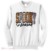 Retro Halloween Spooky Season Coquette Sweatshirt thumb 0