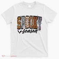Retro Halloween Spooky Season Coquette T-Shirt thumb 0