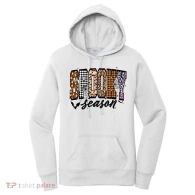 Retro Halloween Spooky Season Coquette Women's Hoodie