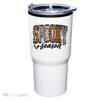 Retro Halloween Spooky Season Coquette Tumbler thumb 0