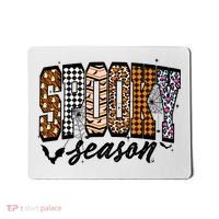 Retro Halloween Spooky Season Coquette Mousepad thumb 0