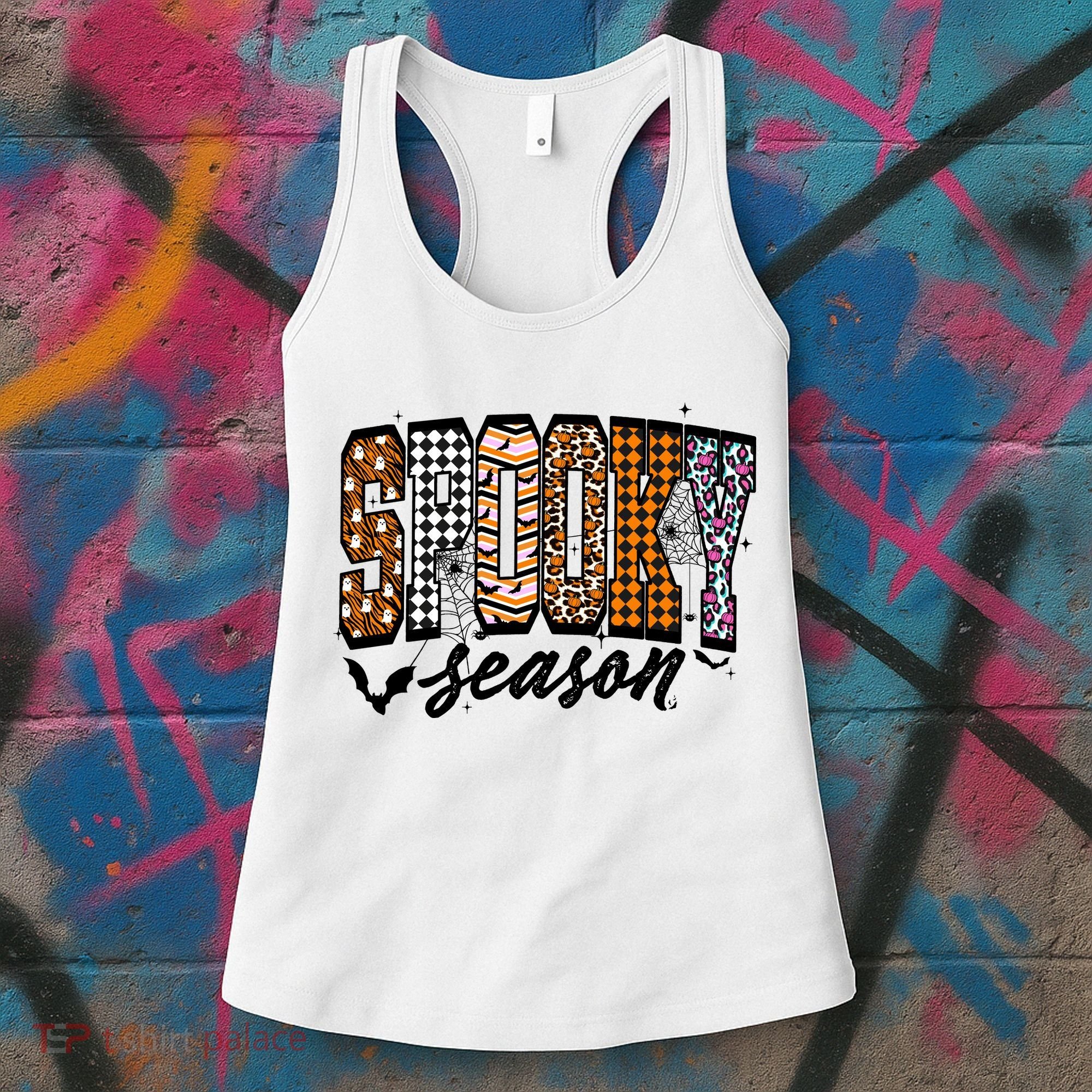 Retro Halloween Spooky Season Coquette Women's Tank Top