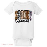 Retro Halloween Spooky Season Coquette Baby Bodysuit thumb 0