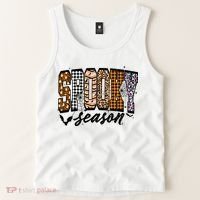 Retro Halloween Spooky Season Coquette Tank Top thumb 2