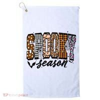 Retro Halloween Spooky Season Coquette Golf Towel thumb 0